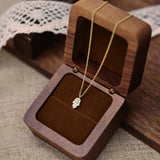 Opal & CZ Hamsa Hand Protection Necklace: 18K GOLD