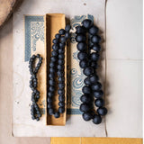 Recycled Glass Beads: Pink / Extra Small