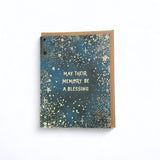 May Their Memory Be a Blessing Silver Foil Card: Single Card