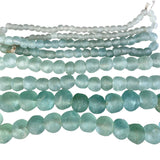 African Recycled Glass Beads: Extra Small