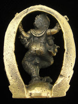 Mini Brass Dancing Ganesh