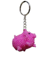 When Pigs Fly - Beaded Keychain