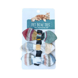 Cat and Dog Collar Bow Tie - Set of 3: Trendy