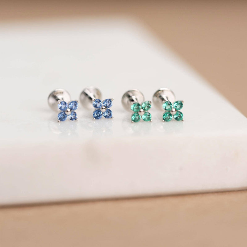 Ivy Stud - Blue