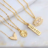 Heart Necklace - Gold