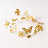 Gilded Creature Curio Garland