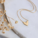 Heart Necklace - Gold