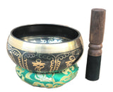 8 Auspicious Symbols Singing Bowl 5" SBR-5013