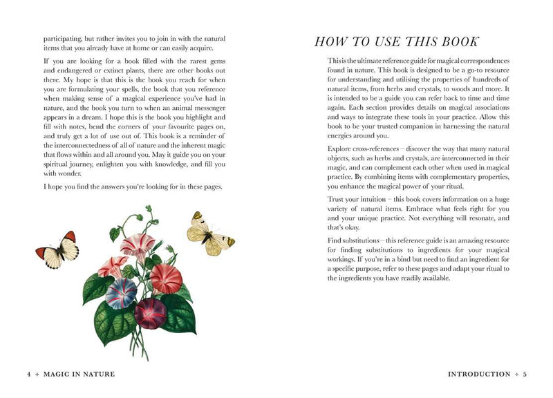 A Practical Guide to Magic in Nature by Jessica Lahoud: Hardcover; 256 pages / English