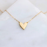 Heart Necklace - Gold