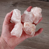 Bulk Rough Rose Quartz Chunks – 1 lb Wholesale