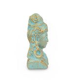 Buddha Head Figurine, Buddha Head Statue, Female Buddha Statue,