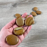 Gemstone Palm Stones 45mm – Bulk Crystal Supplies: Goldstone