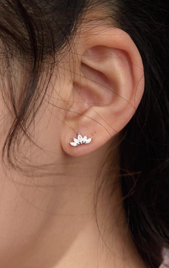 Lotus Studs Gold