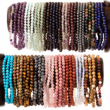 4mm Gemstone Bracelet Angelite