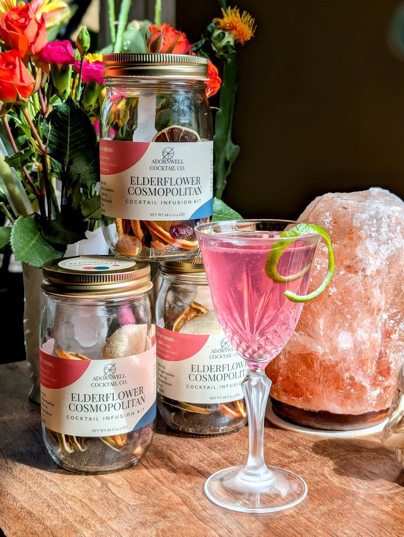 Elderflower Cosmopolitan Cocktail Infusion Kit