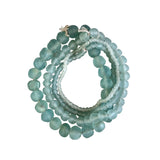 African Recycled Glass Beads: Extra Small