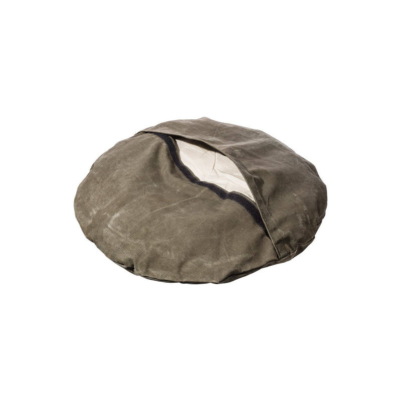 VINTAGE TENT FABRIC PET BED: Large