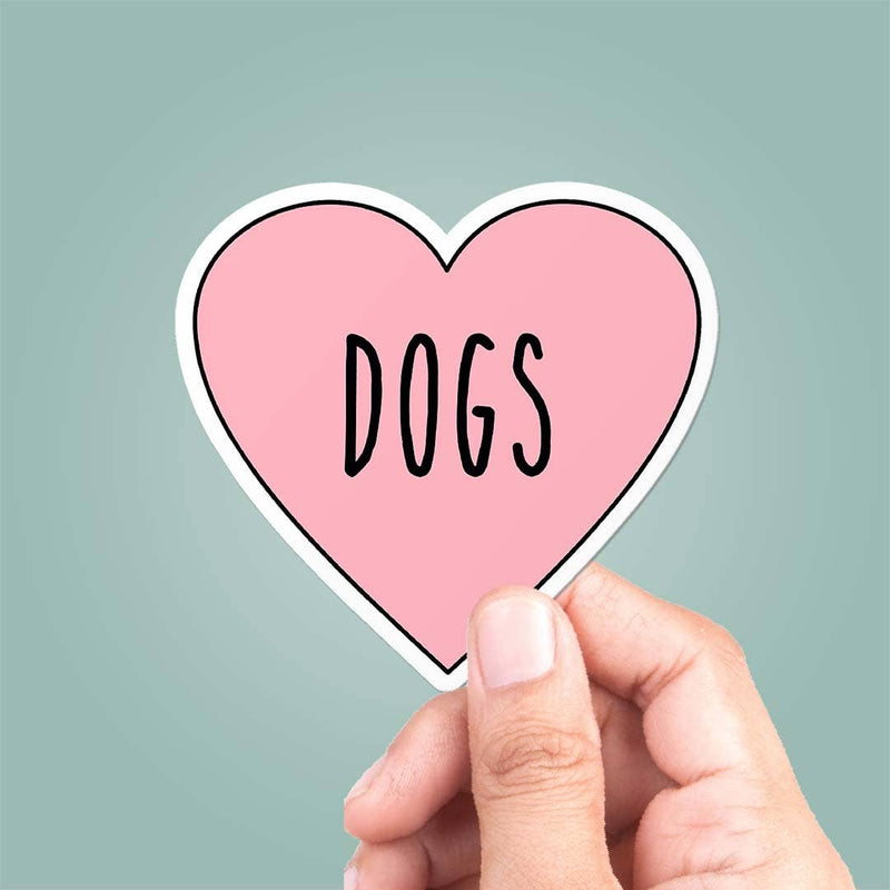 Dogs Heart Sticker