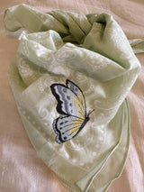 Butterfly Bandana - Light Green