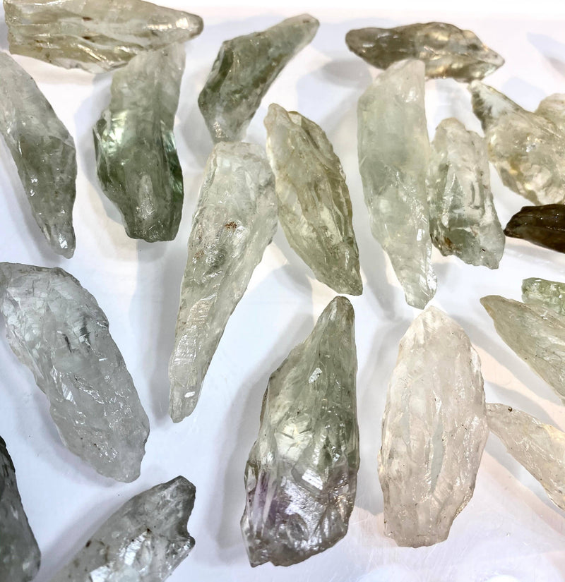 Prasiolite Spear