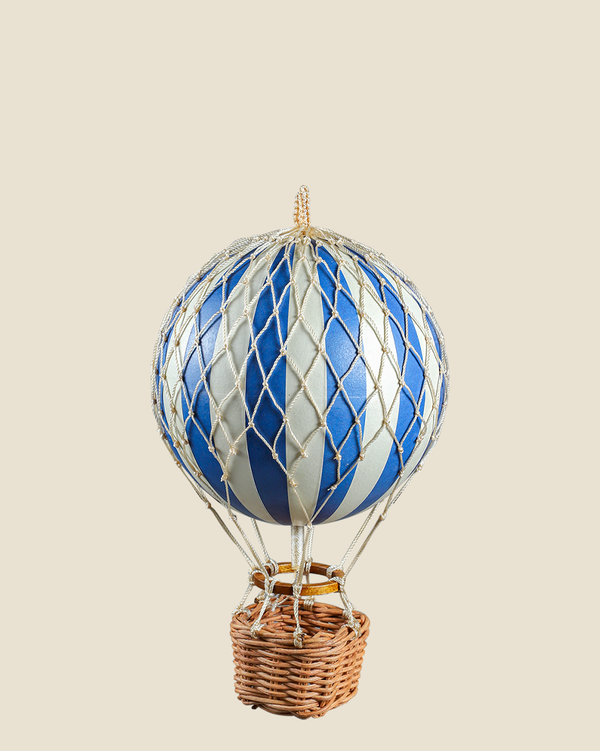 Hot Air Balloon - 6" Light Blue Stripe