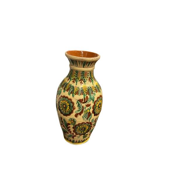 Vintage Floral Vase - USSR
