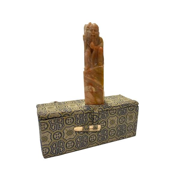 Soapstone Wax Seal with Original Box