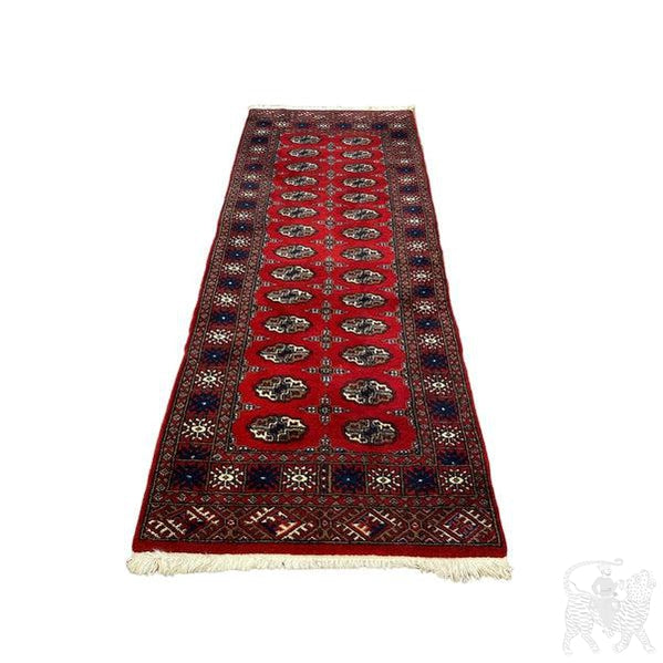 1960’s Hand-knotted Bokhara Runner