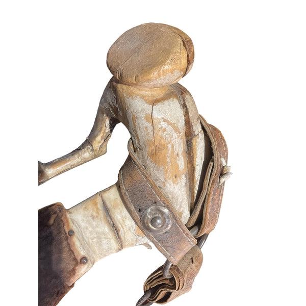 Antique Wooden Saddle