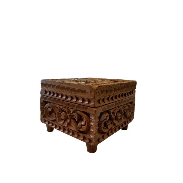 Heavily Carved Box