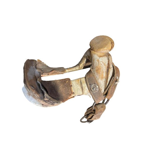 Antique Wooden Saddle