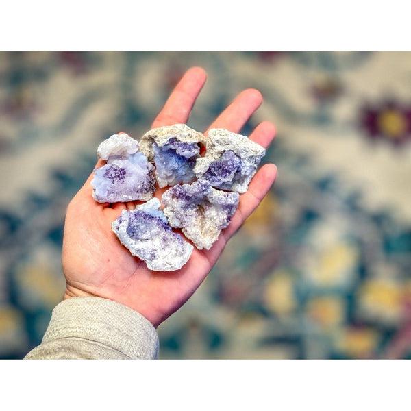 Chalcedony & Fluorite Geode