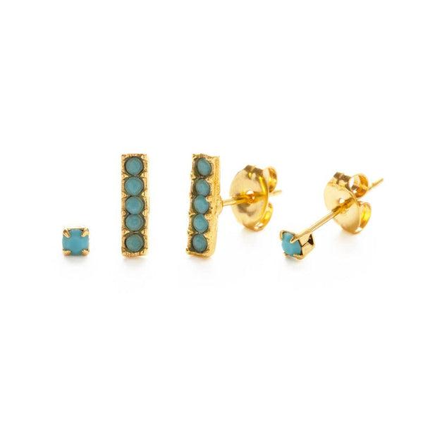 Sanur Studs Combo Set