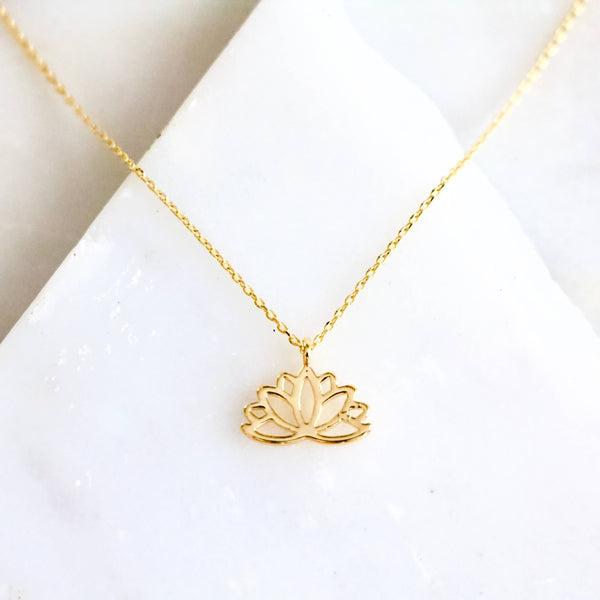 Lotus Necklace