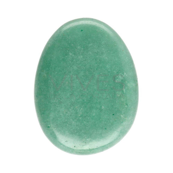 Green Quartz Worry Stone