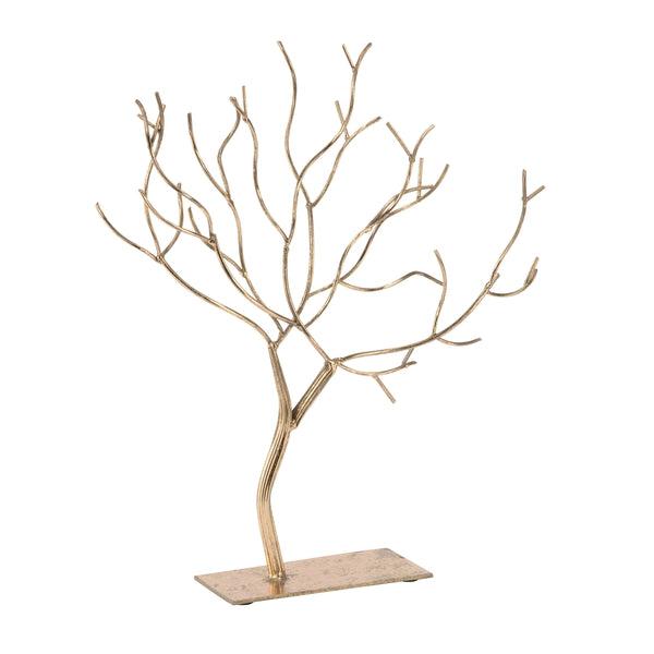 Gold Foil Jewelry Tree