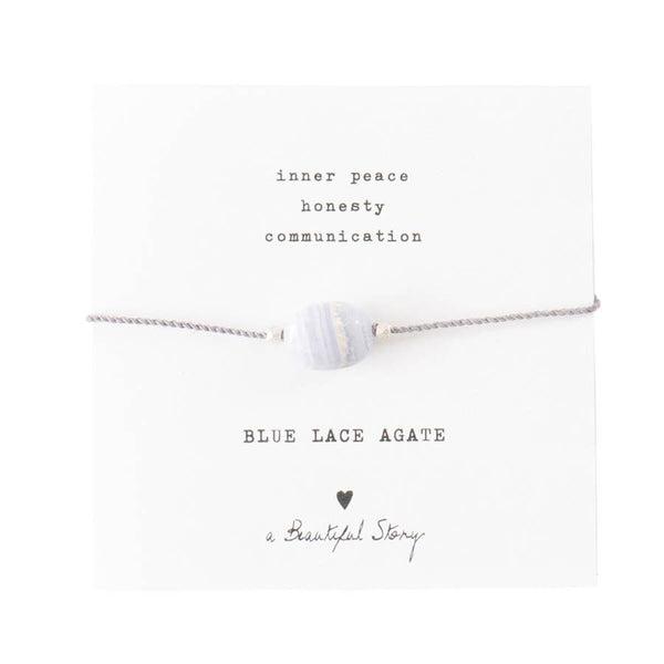 Blue Lace Agate Bracelet