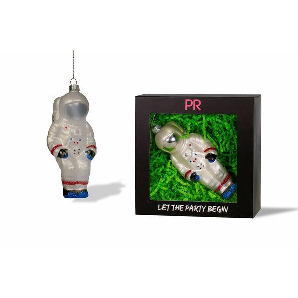 Sally the Astronaut Glass Ornament