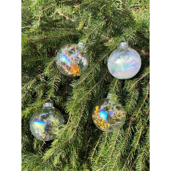 Botanical Fairy Ball - Yellow and White