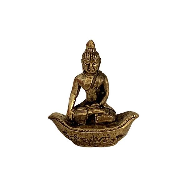 Buddha - Miniature Brass Figurine