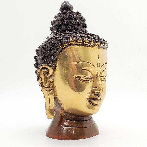 Brass Buddha Head
