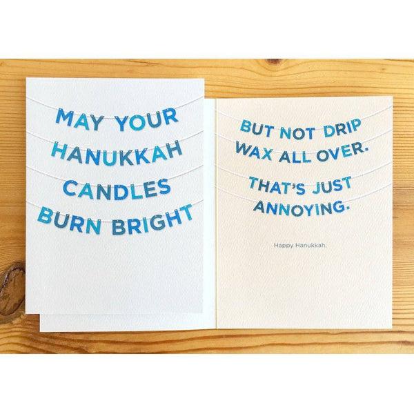 Hanukkah Candles Card