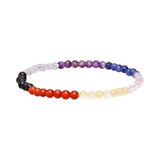 Gemstone Beaded Bracelet - Chakras