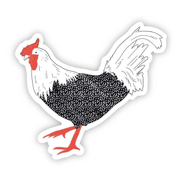 Red Rooster Sticker