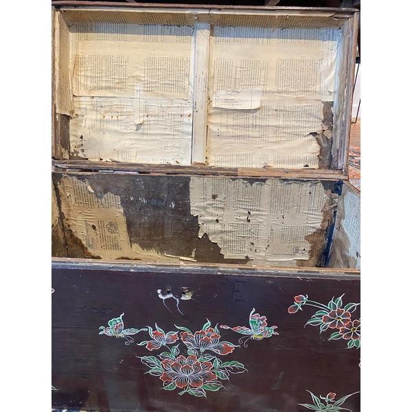 Vintage "Ruby" Chinese Trunk