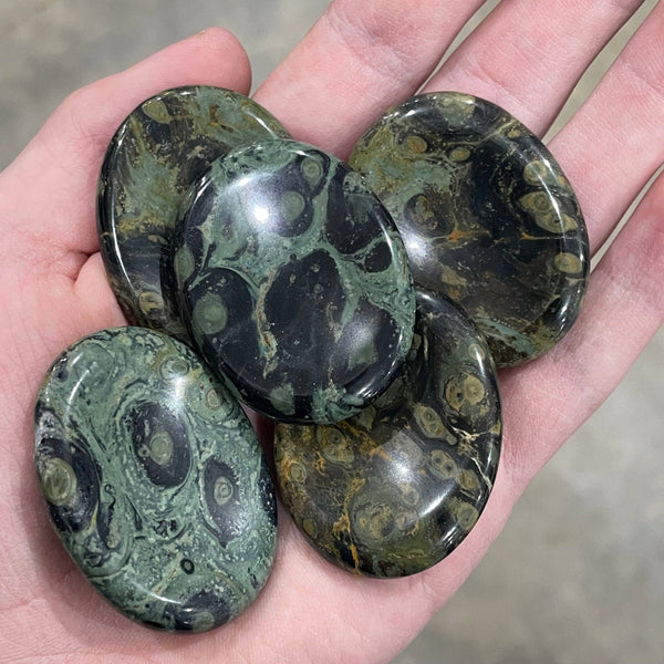 Kambaba Jasper Worry Stone