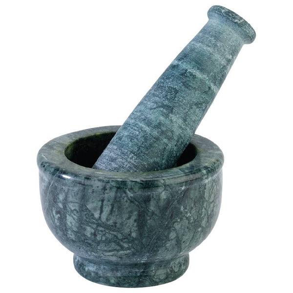 Green Marble Mortar & Pestle