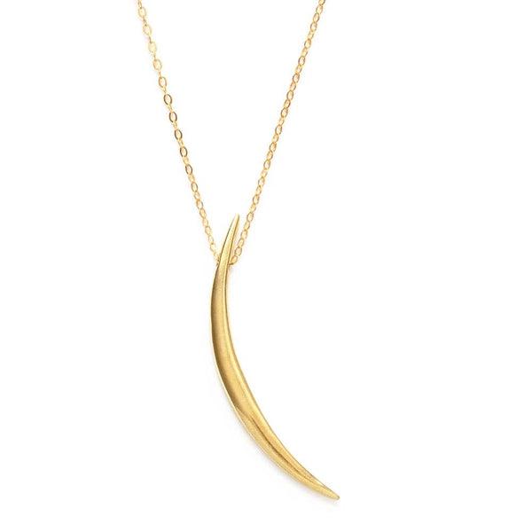 Waning Crescent Necklace