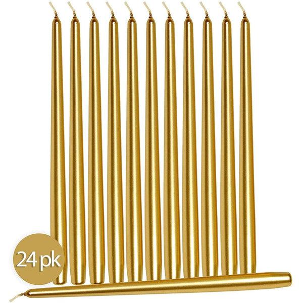 Gold Taper Candle